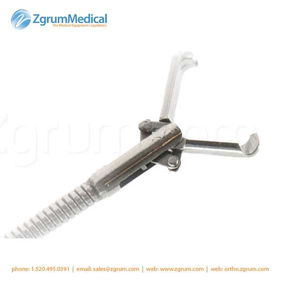 Zgrum 1225 Reusable Elongated Rat Tooth Graspers 1650mm 2.3mm New