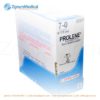 Ethicon 8703H 7 - 0 PROLENE Suture Blue Monofilament