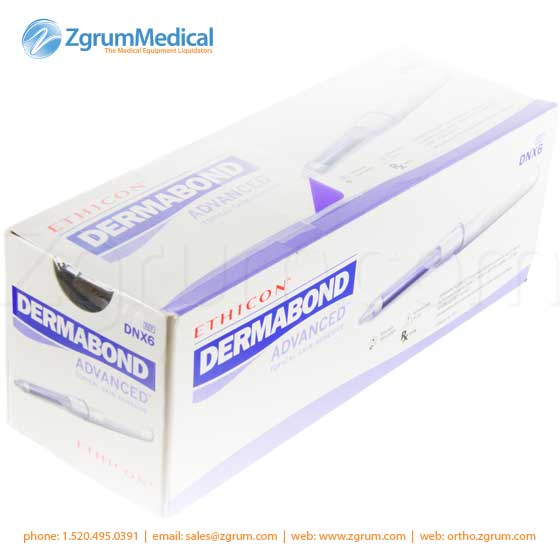 Dermabond Advanced Topical Skin Adhesive DNX6 - Zgrum Medical