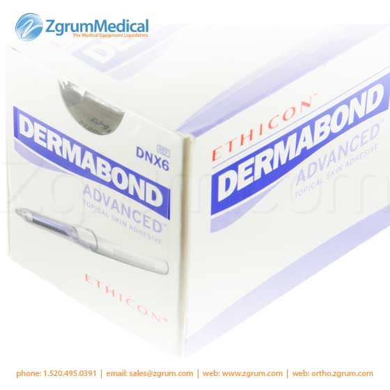 Dermabond Advanced Topical Skin Adhesive DNX6 - Zgrum Medical